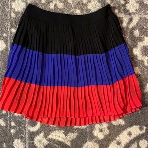 Arden B Color Block Skirt